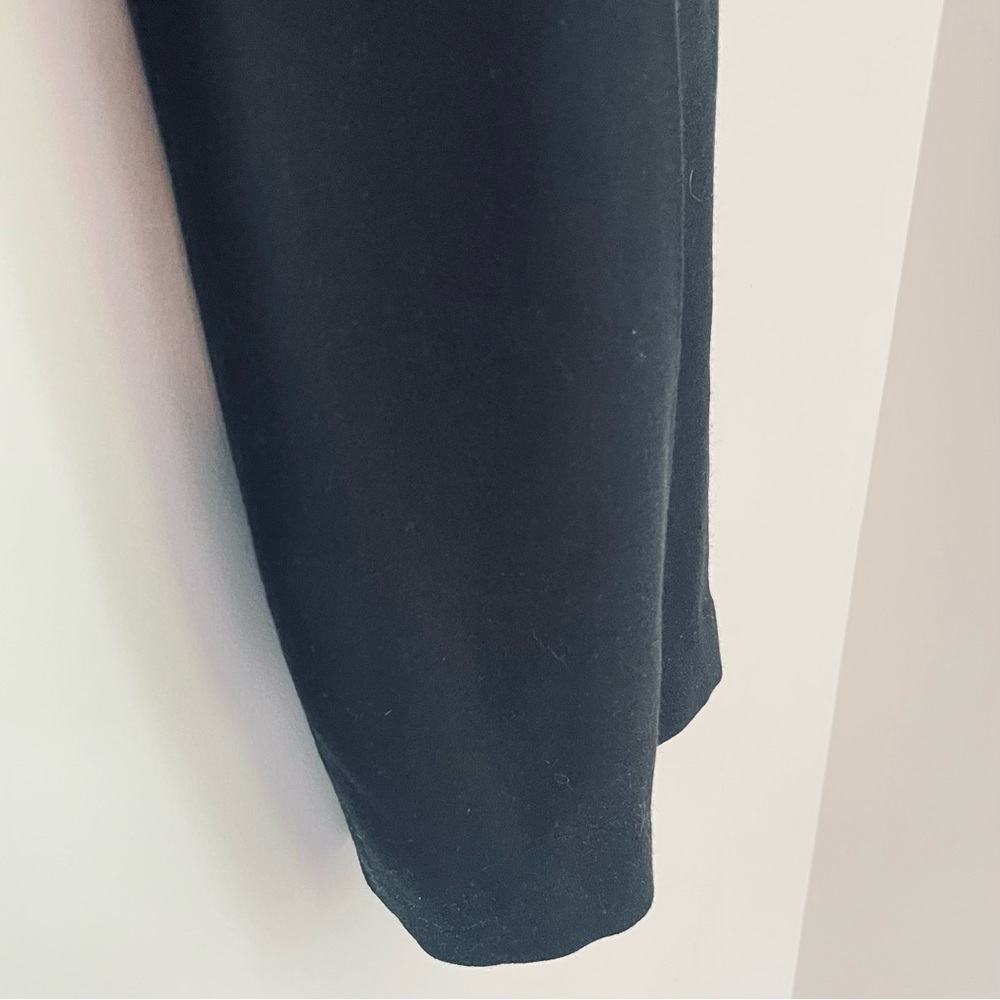 Vintage 100% Wool Black Pleated Trouser, Women's Size 12, Nipon Studios - Picture 3 of 6